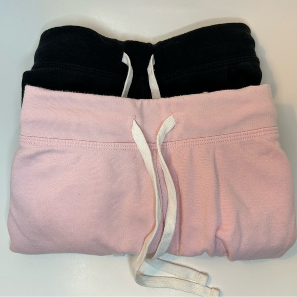 Old Navy Pants - Old Navy Pink/Black Super Short Drawstring Sporty Short Bundle of 2 Size Small